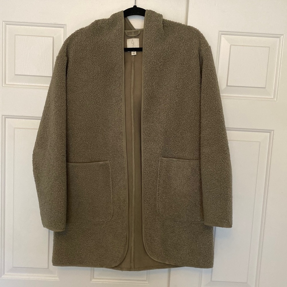 Green Teddy Jacket